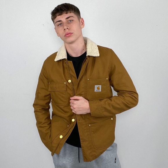 Carhartt WIP Other - Carhartt WIP Phoenix Coat Jacket Tan Beige Small.